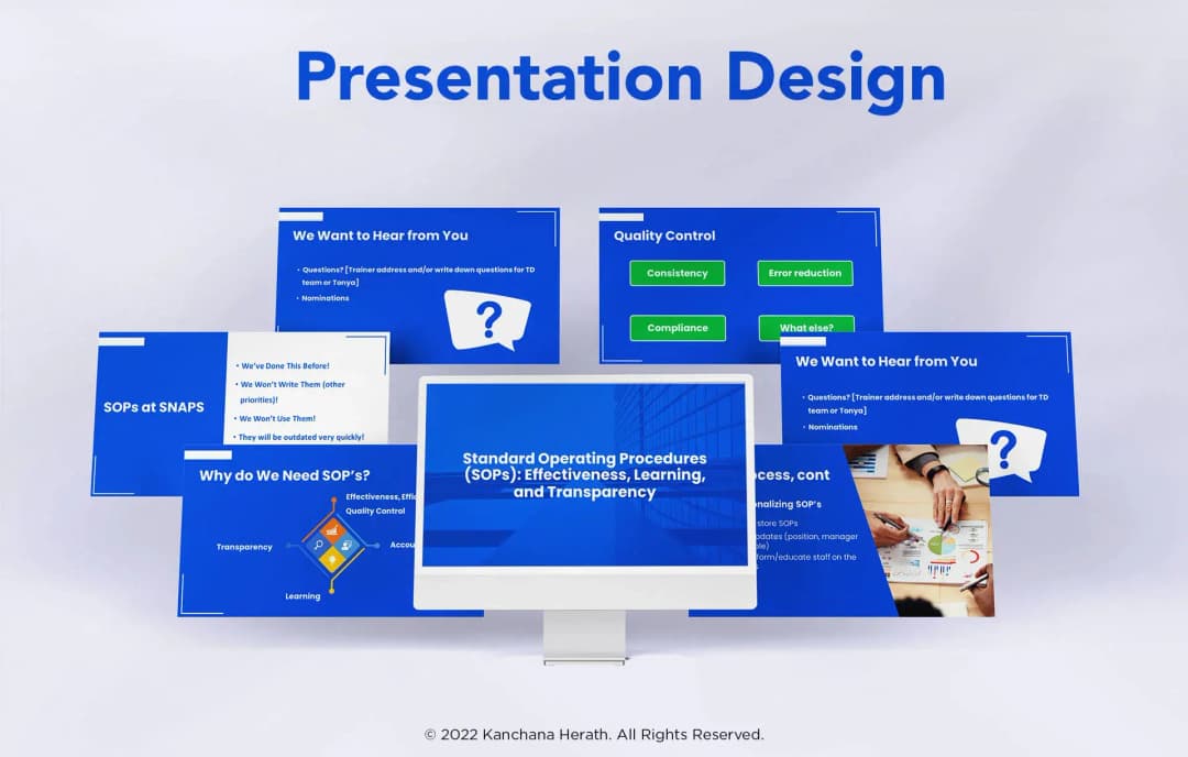 Presentation Design Kevin Kissinger