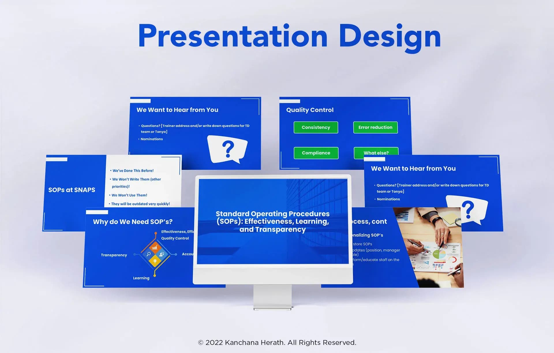 Presentation Design Kevin Kissinger