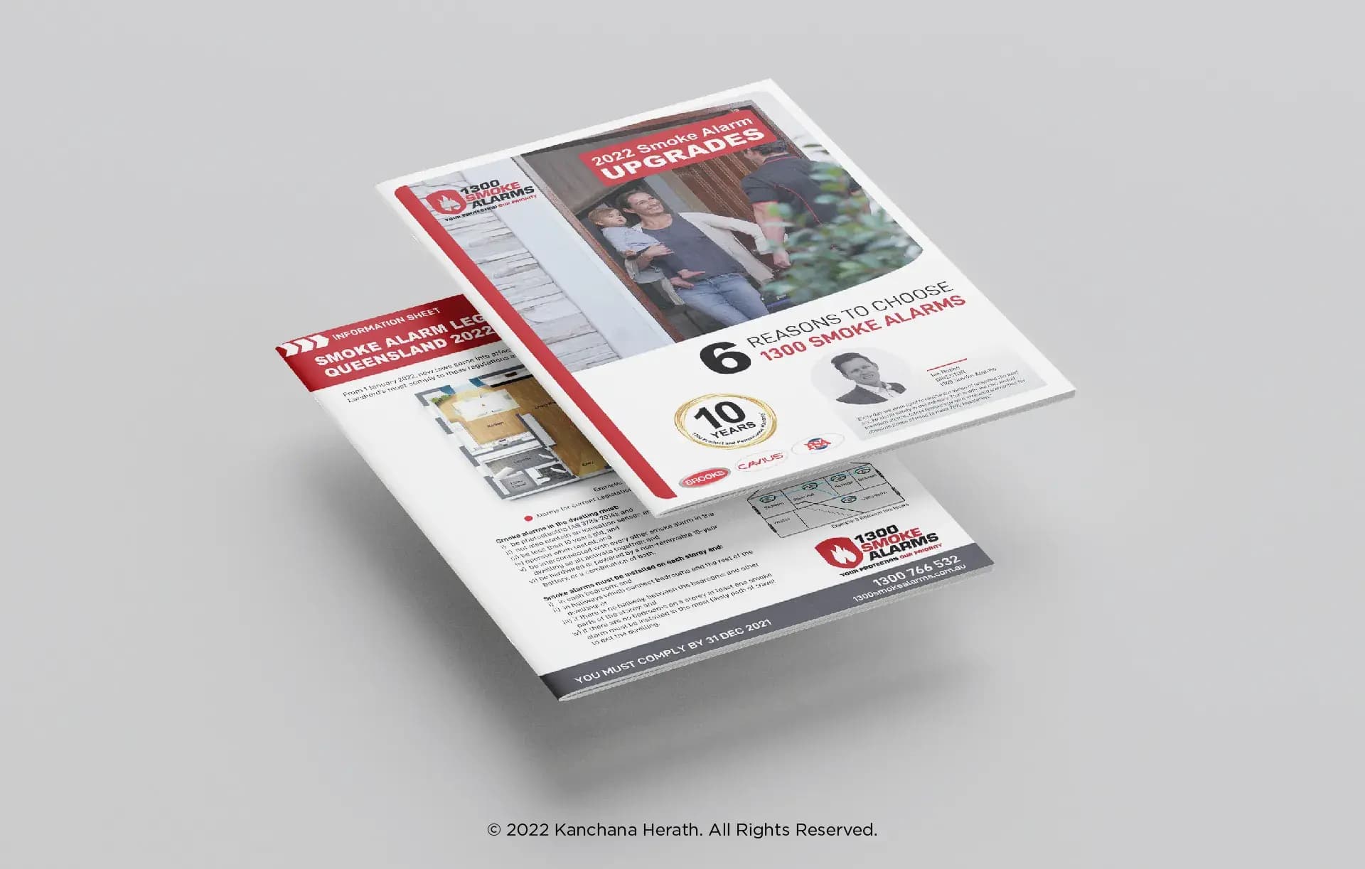 A4 bi-fold brochure