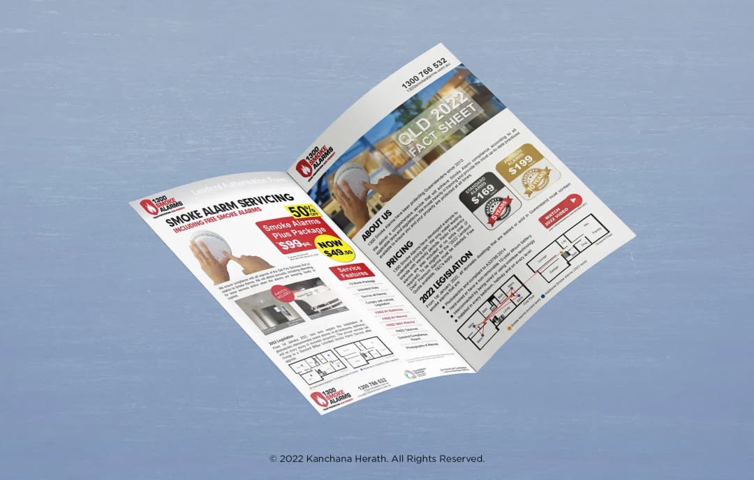 A4 Bi-fold Brochure Design