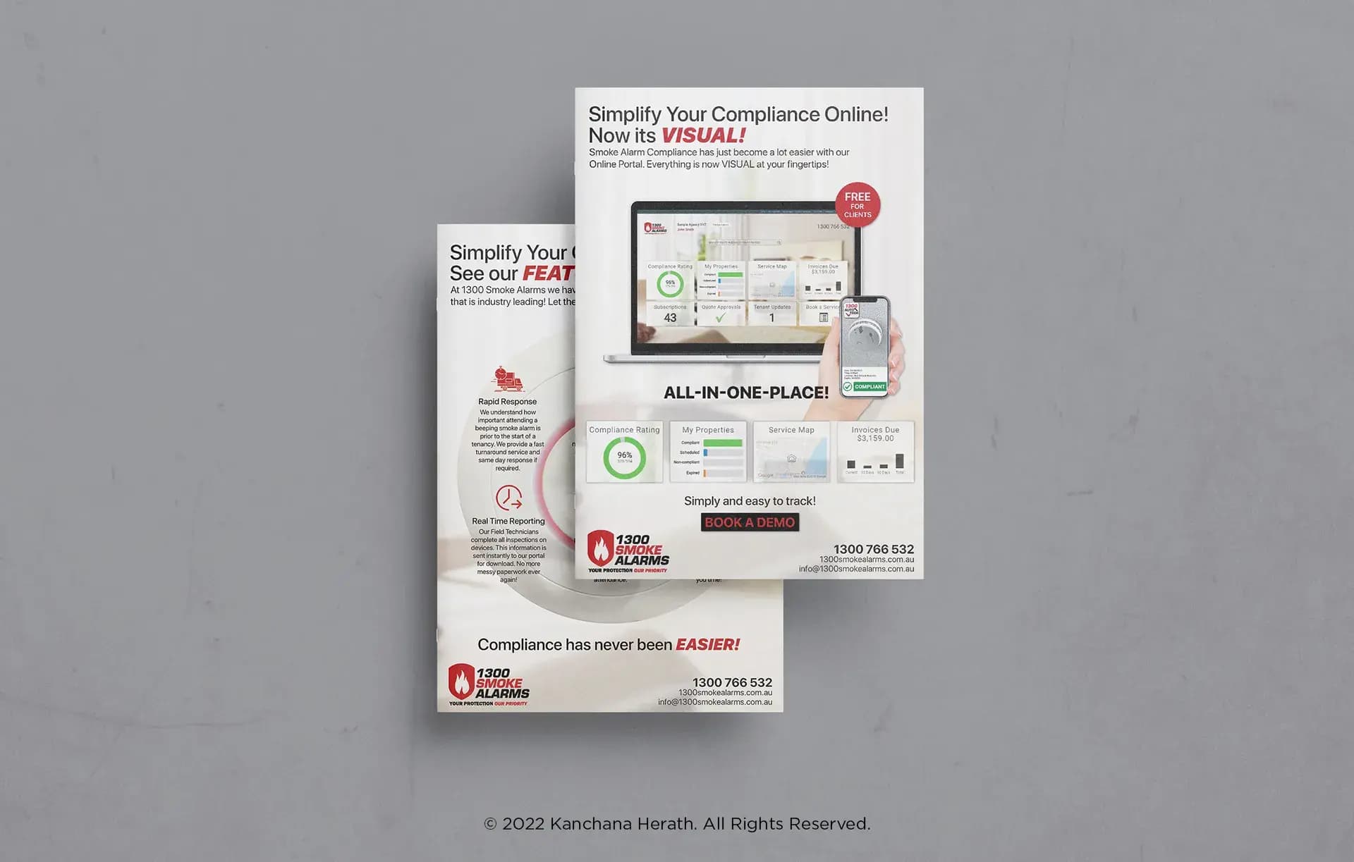 A4 Bi-fold Brochure Design