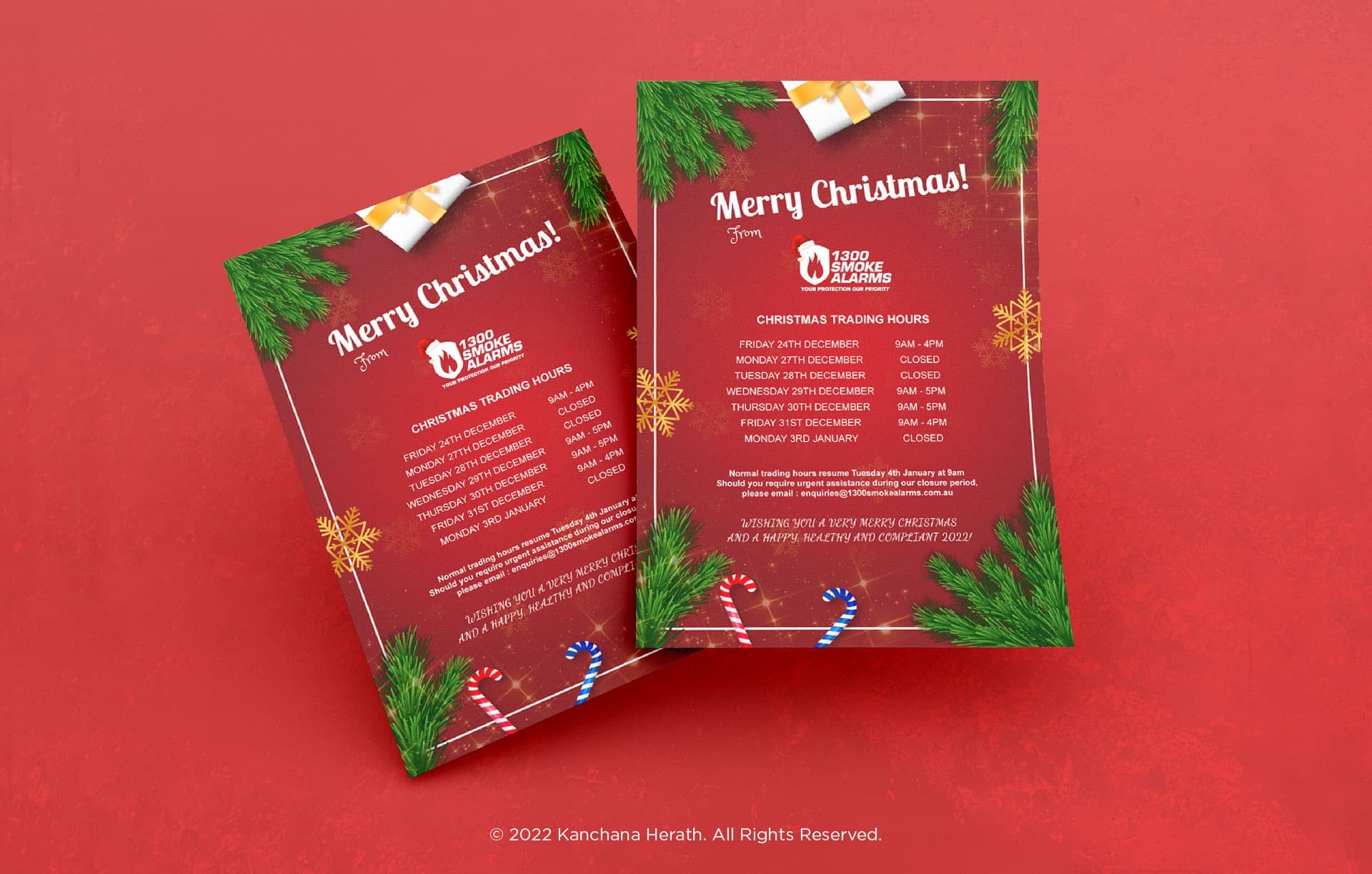 Christmas flyer design