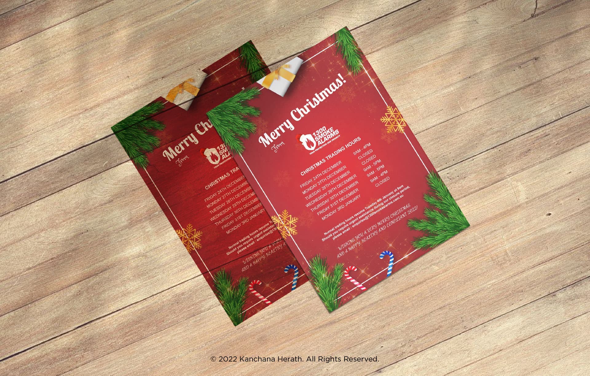 Christmas flyer design